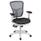 Flash Furniture Office Chair, Mesh, Dark Gray Mesh/White Frame HL-0001-WH-DKGY-GG - alternate 2